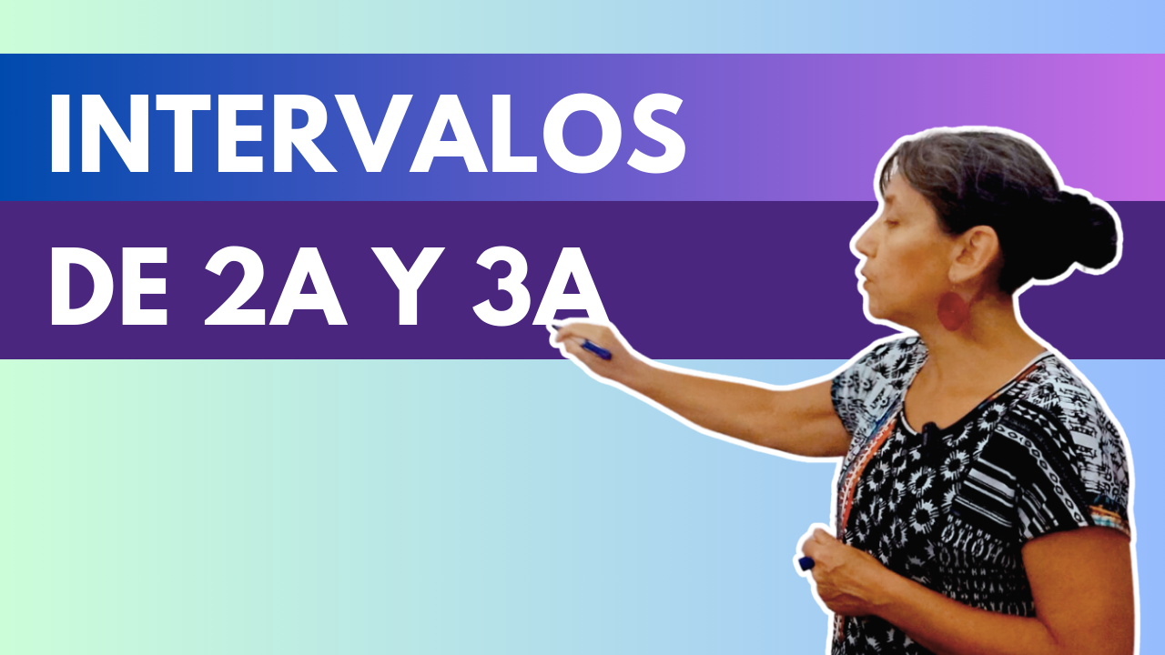 Lección 8 - Intervalos de 2da y 3ra